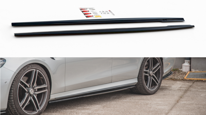 Maxton Design - Side Skirt Diffusers Mercedes E63 AMG Estate / Sedan S213 / W213