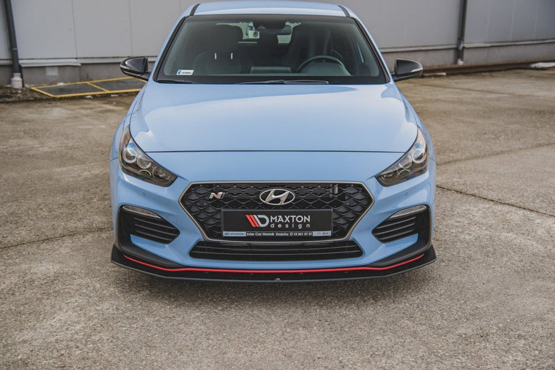 Maxton Design - STREET PRO FRONT SPLITTER HYUNDAI I30 N MK3 HATCHBACK/ FASTBACK (2017-2020)