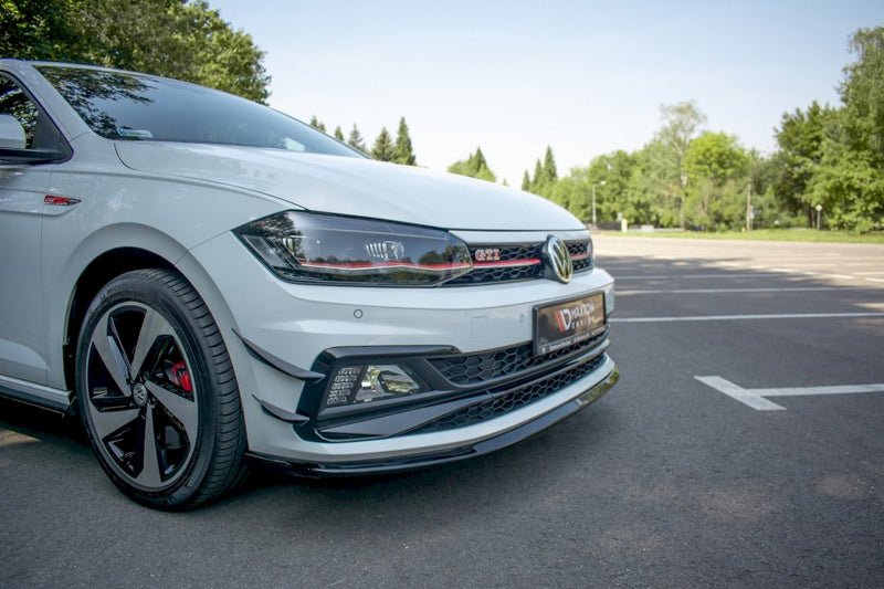 Maxton Design - Front Splitter V.3 Volkswagen Polo GTI / R-Line Mk6 (2017-2021)