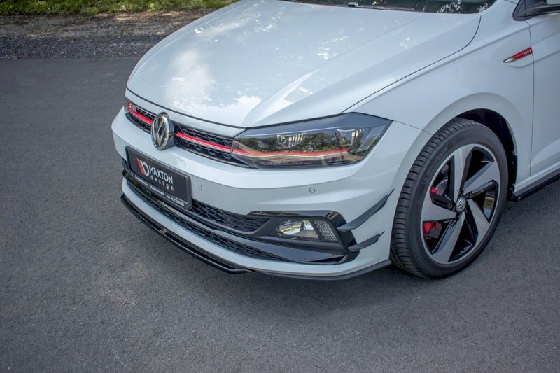 Maxton Design - Front Splitter V.4 Volkswagen Polo GTI / R-Line Mk6 (2017-2021)