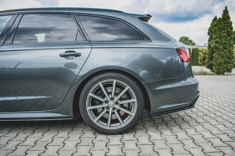 Maxton Design - REAR SIDE DIFFUSERS AUDI S6/ A6 S-LINE C7 FL (2014-2017)