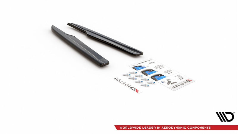 Maxton Design - REAR SIDE DIFFUSERS V.2 SKODA OCTAVIA VRS MK3/MK3.5 HATCHBACK/ ESTATE