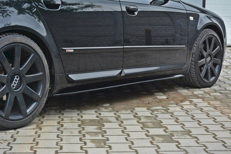 Maxton Design - SIDE SKIRTS DIFFUSERS AUDI S4 / A4 / A4 S-LINE B6 / B7