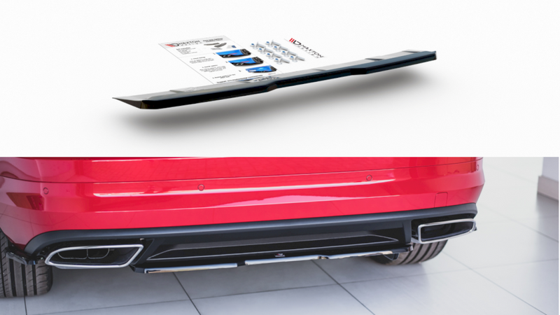Maxton Design - CENTRAL REAR SPLITTER SKODA KODIAQ VRS (2019-)
