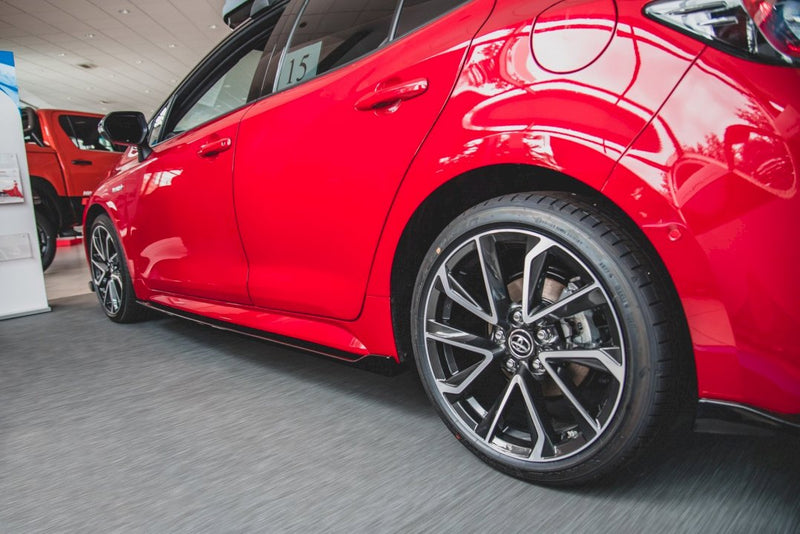 Maxton Design - SIDE SKIRTS DIFFUSERS TOYOTA COROLLA MK12 HATCHBACK (2019-2023)