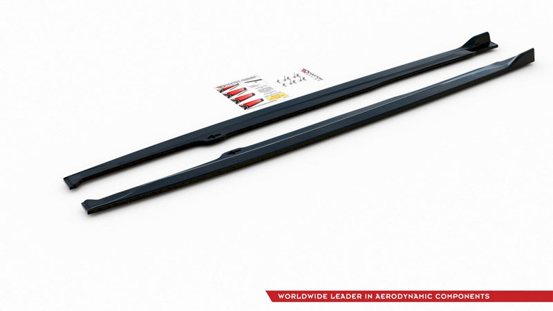 Maxton Design - SIDE SKIRTS DIFFUSERS TOYOTA COROLLA MK12 HATCHBACK (2019-2023)