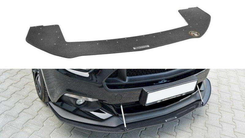 Maxton Design - Front Racing Splitter Ford Mustang Mk6 GT