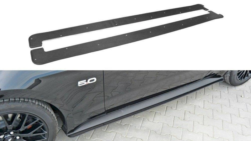 Maxton Design - Racing Side Skirts Diffusers Ford Mustang GT Mk6