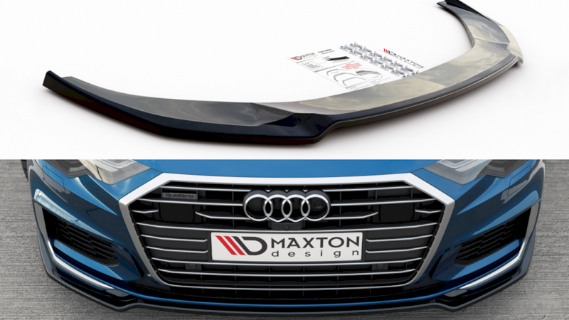 Maxton Design - Front Splitter V.1 Audi A6 S-Line / S6 C8 / C8 Facelift