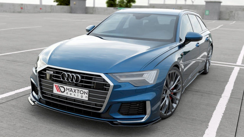 Maxton Design - Front Splitter V.1 Audi A6 S-Line / S6 C8 / C8 Facelift