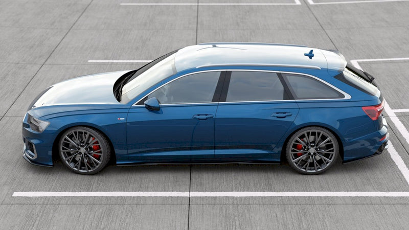 Maxton Design - Side Skirt Diffusers Audi A6 S-Line / S6 C8 / C8 Facelift