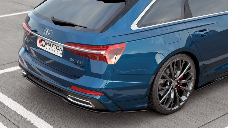 Maxton Design - CENTRAL REAR SPLITTER AUDI A6 S-LINE C8 AVANT (2019-)