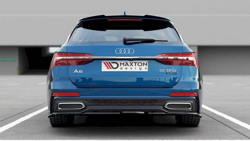 Maxton Design - CENTRAL REAR SPLITTER AUDI A6 S-LINE C8 AVANT (2019-)