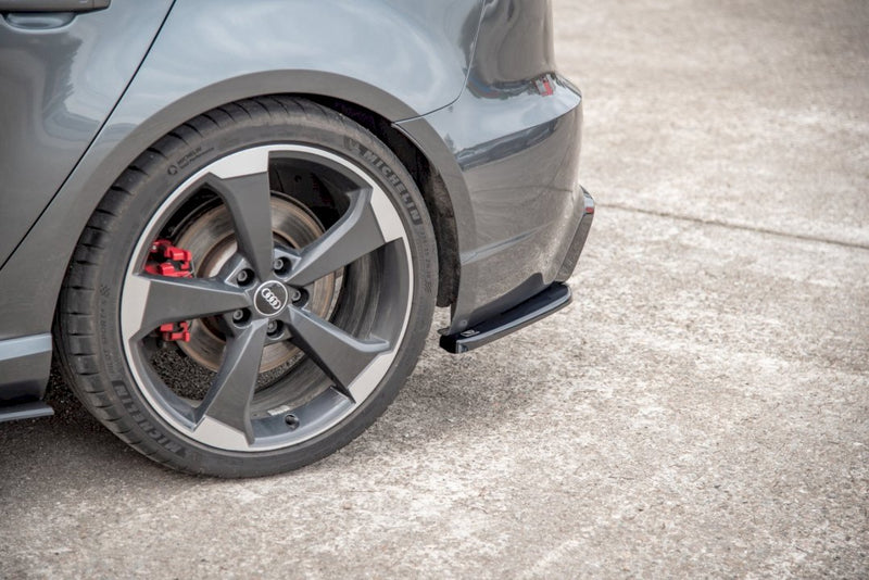Maxton Design - REAR SIDE DIFFUSERS V2 AUDI RS3 8V SPORTBACK (2015-2016)