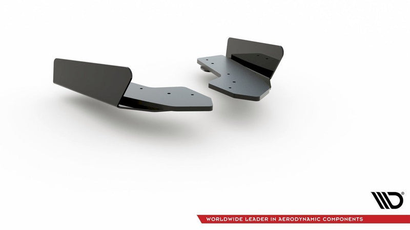 Maxton Design - RACING REAR SIDE SPLITTERS (+FLAPS) AUDI RS3 8V SPORTBACK (2015-2016)