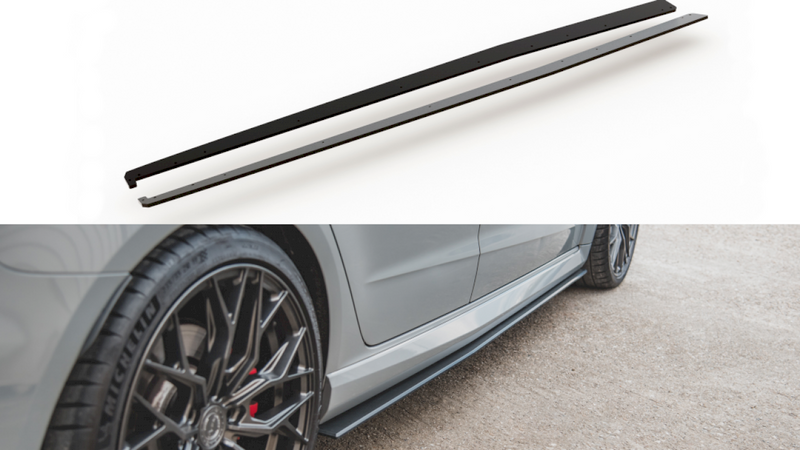 Maxton Design - STREET PRO SIDE SKIRT SPLITTERS AUDI RS3 8V SPORTBACK (2015-2016)