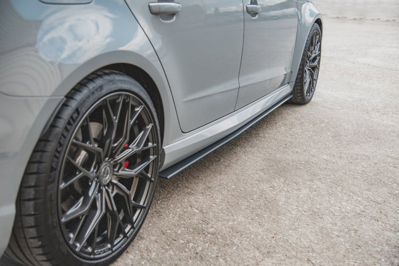 Maxton Design - STREET PRO SIDE SKIRT SPLITTERS AUDI RS3 8V SPORTBACK (2015-2016)
