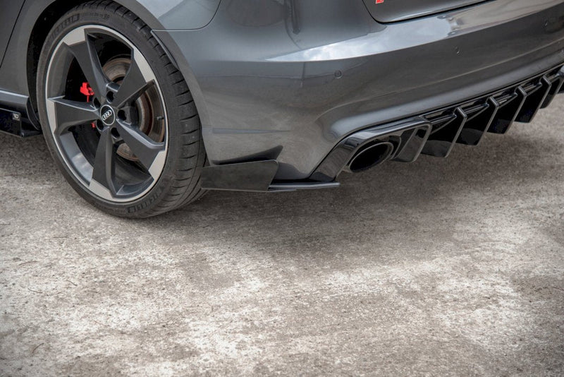 Maxton Design - STREET PRO REAR SIDE FLAPS AUDI RS3 8V SPORTBACK (2015-2016)