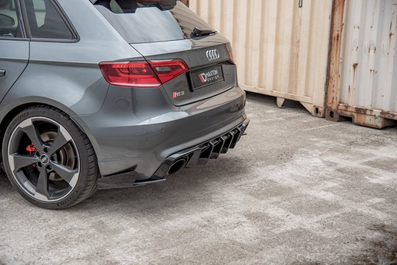 Maxton Design - STREET PRO REAR SIDE FLAPS AUDI RS3 8V SPORTBACK (2015-2016)