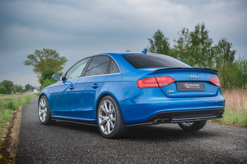 Maxton Design - CENTRAL REAR SPLITTER AUDI S4/ A4 S-LINE B8 SEDAN (2008-2011)
