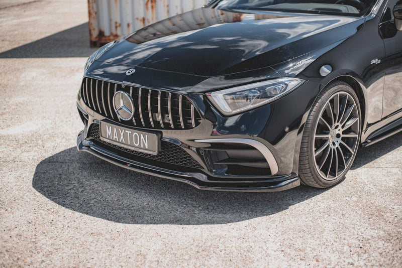 Maxton Design - FRONT SPLITTER V.1 MERCEDES-BENZ CLS AMG LINE / 53AMG C257 (2018-2021)