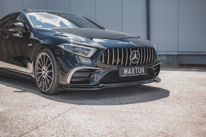 Maxton Design - FRONT SPLITTER V.1 MERCEDES-BENZ CLS AMG LINE / 53AMG C257 (2018-2021)
