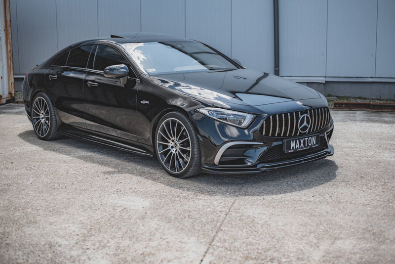 Maxton Design - FRONT SPLITTER V.3 MERCEDES-BENZ CLS AMG LINE / 53AMG C257 (2018-2021)