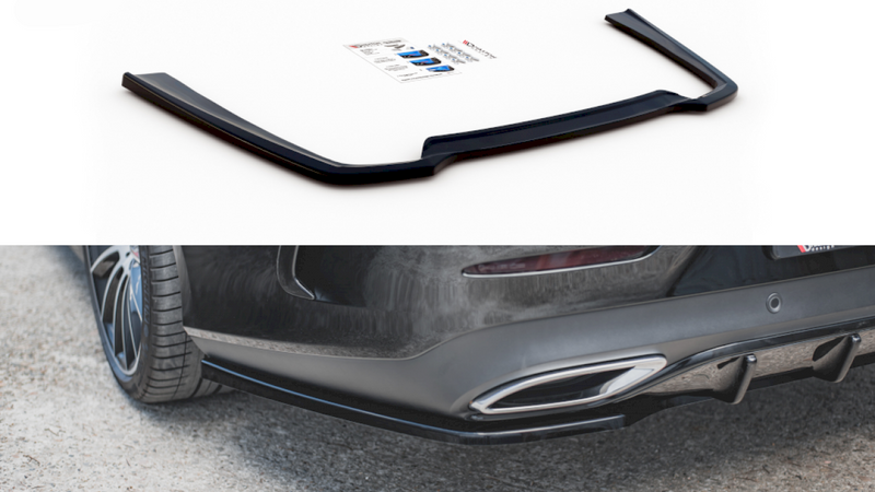 Maxton Design - CENTRAL REAR SPLITTER MERCEDES-BENZ CLS AMG LINE C257 (2018-)