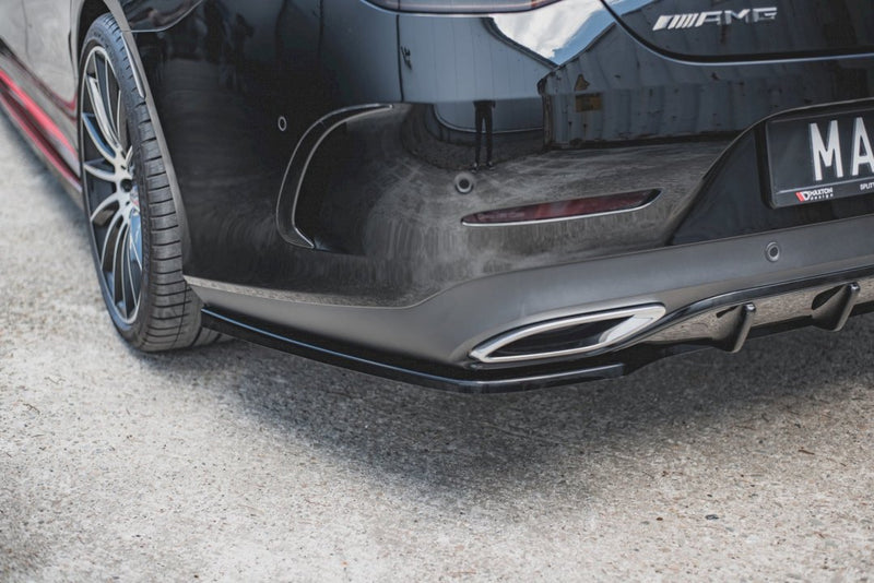 Maxton Design - CENTRAL REAR SPLITTER MERCEDES-BENZ CLS AMG LINE C257 (2018-)