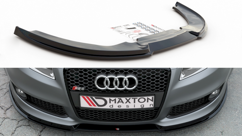 Maxton Design - FRONT SPLITTER V1AUDI RS4 B7 (2006-2008)