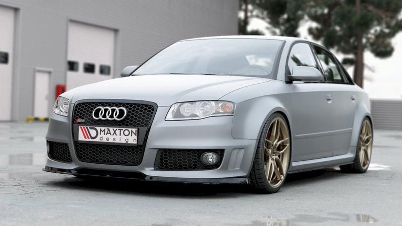 Maxton Design - FRONT SPLITTER V1AUDI RS4 B7 (2006-2008)