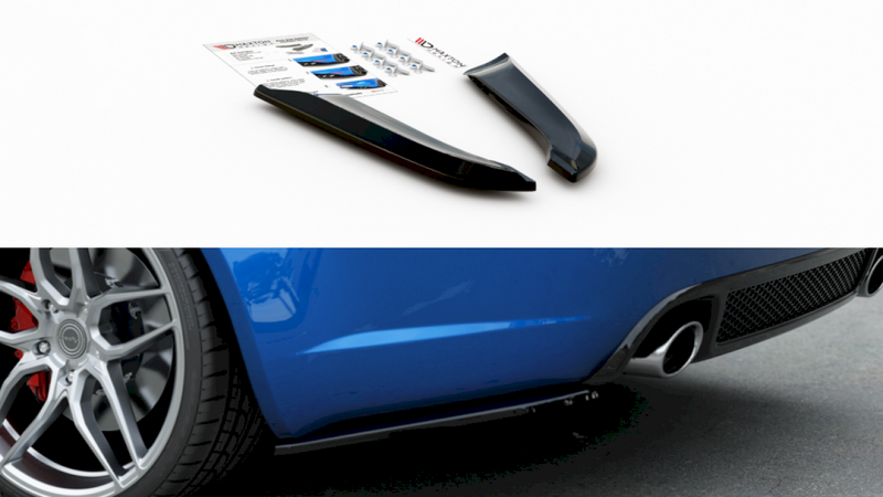 Maxton Design - REAR SIDE SPLITTERS V1 AUDI RS4 B7 (2006-2008)