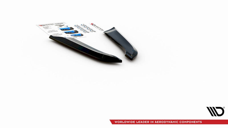 Maxton Design - REAR SIDE SPLITTERS V1 AUDI RS4 B7 (2006-2008)