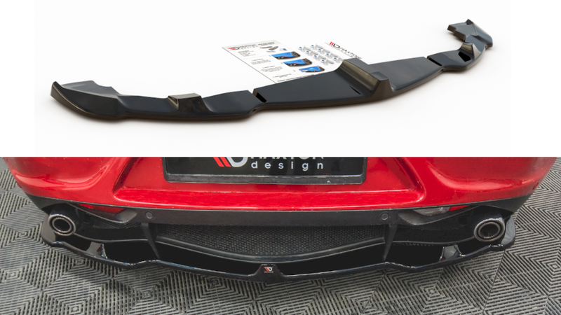 Maxton Design - CENTRAL REAR SPLITTER ALFA ROMEO 4C (2013-2017)