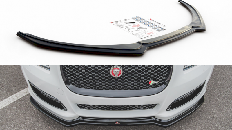 Maxton Design - FRONT SPLITTER JAGUAR XJ X351 FACELIFT (2015-2019)