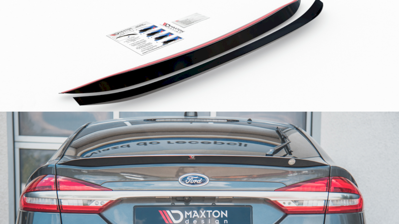 Maxton Design - SPOILER CAP FORD MONDEO SALOON MK5 FACELIFT (2019-)