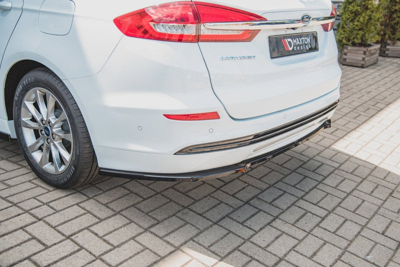 Maxton Design - CENTRAL REAR SPLITTER FORD MONDEO ESTATE PLATINUM MK5 FACELIFT (2019-)