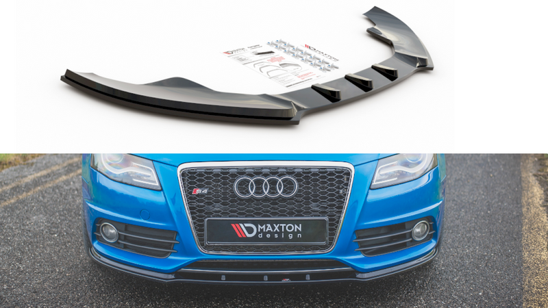 Maxton Design - FRONT SPLITTER AUDI S4 / A4 S-LINE B8