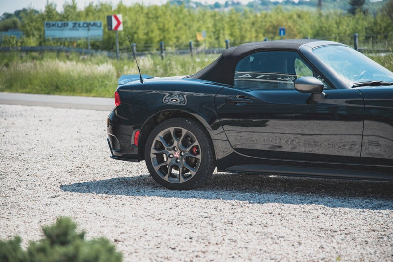 Maxton Design - REAR SIDE SPLITTERS FIAT 124 SPIDER ABARTH (2017 - 2020)