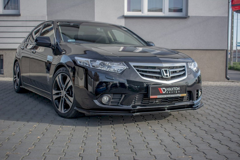 Maxton Design - FRONT SPLITTER HONDA ACCORD MK8 FACELIFT CU SERIES (2011-2015)