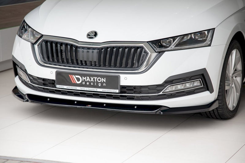 Maxton Design - FRONT SPLITTER V1 SKODA OCTAVIA MK4 (2019-2014)