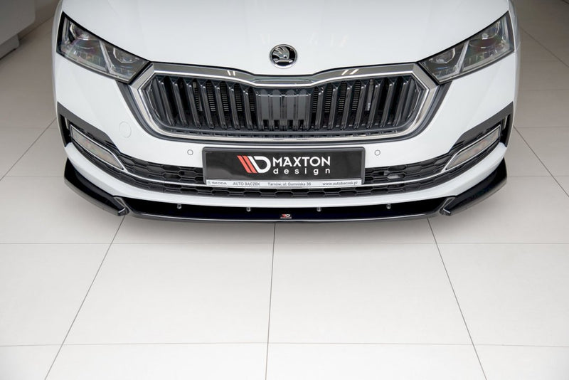 Maxton Design - FRONT SPLITTER V1 SKODA OCTAVIA MK4 (2019-2014)