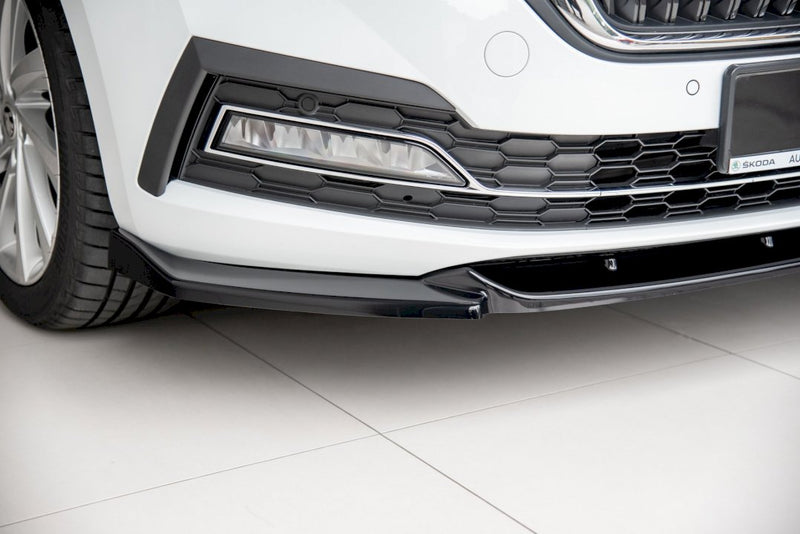Maxton Design - FRONT SPLITTER V1 SKODA OCTAVIA MK4 (2019-2014)