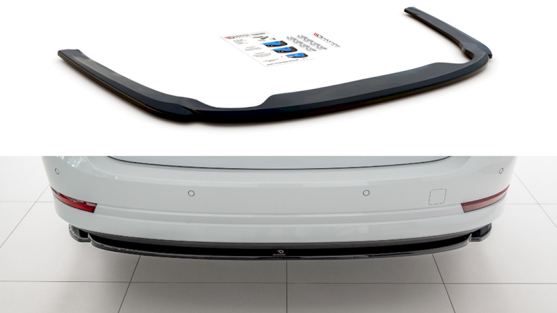 Maxton Design - CENTRAL REAR SPLITTER SKODA OCTAVIA MK4 (2019-2024)