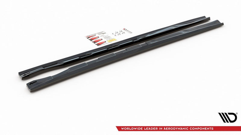 Maxton Design - SIDE SKIRTS DIFFUSERS ALFA ROMEO 156 FACELIFT (2003-2006)