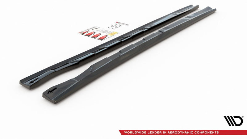 Maxton Design - SIDE SKIRTS DIFFUSERS ALFA ROMEO 156 FACELIFT (2003-2006)