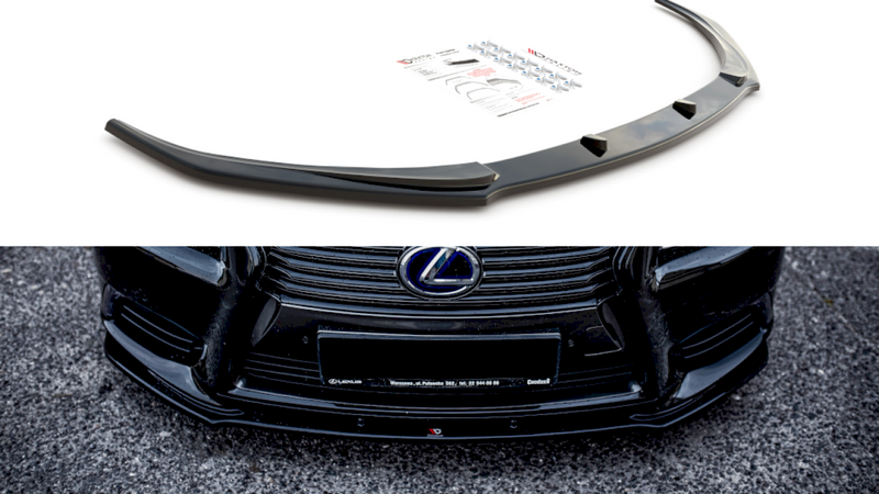 Maxton Design - FRONT SPLITTER LEXUS LS MK4 FACELIFT (2012-2017)