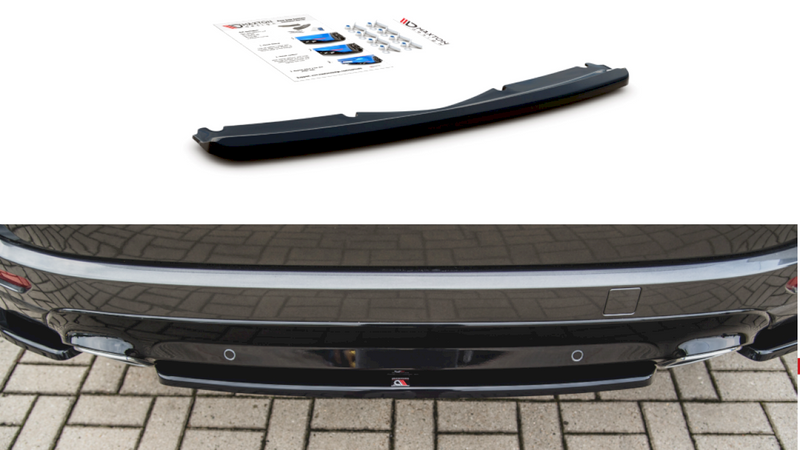 Maxton Design - CENTRAL REAR SPLITTER FORD S-MAX VIGNALE MK2 FACELIFT (2019-)