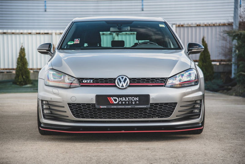 Maxton Design - STREET PRO FRONT SPLITTER VW GOLF MK 7 GTI 2013-2016