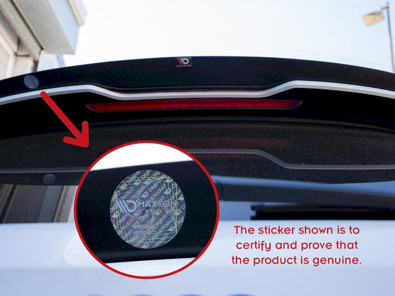 Maxton Design - SPOILER CAP RENAULT CLIO MK3 RS (2006-2012)